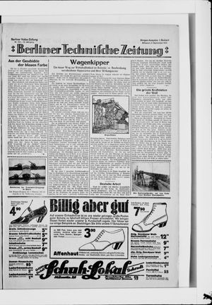 Berliner Volkszeitung on Sep 3, 1924