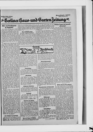 Berliner Volkszeitung vom 05.09.1924