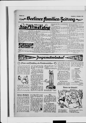 Berliner Volkszeitung vom 06.09.1924