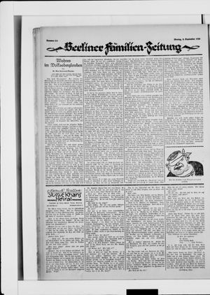 Berliner Volkszeitung vom 08.09.1924