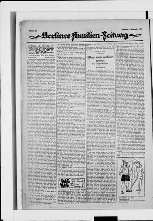 Berliner Volkszeitung vom 09.09.1924