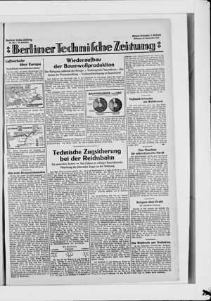 Berliner Volkszeitung on Sep 10, 1924