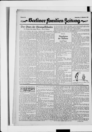 Berliner Volkszeitung on Sep 11, 1924