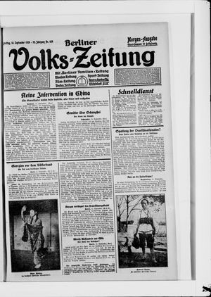 Berliner Volkszeitung vom 12.09.1924