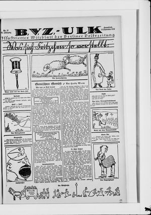 Berliner Volkszeitung vom 13.09.1924
