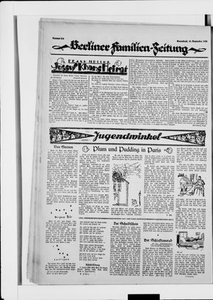 Berliner Volkszeitung vom 13.09.1924