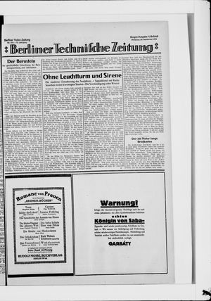 Berliner Volkszeitung vom 24.09.1924