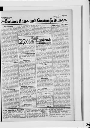 Berliner Volkszeitung vom 03.10.1924