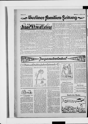Berliner Volkszeitung vom 04.10.1924