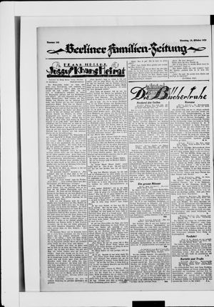 Berliner Volkszeitung vom 14.10.1924