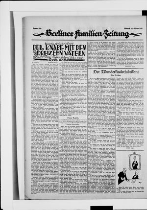 Berliner Volkszeitung on Oct 22, 1924