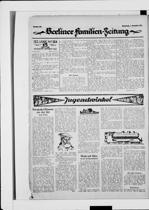 Berliner Volkszeitung vom 01.11.1924