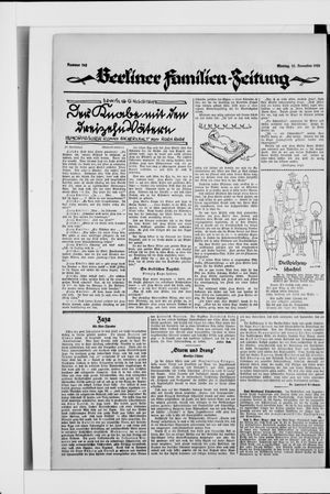 Berliner Volkszeitung vom 10.11.1924