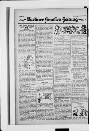 Berliner Volkszeitung vom 13.11.1924