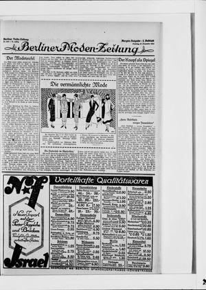 Berliner Volkszeitung vom 16.11.1924