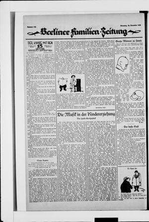 Berliner Volkszeitung vom 18.11.1924