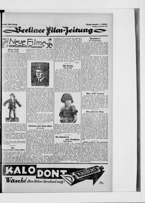 Berliner Volkszeitung vom 25.11.1924