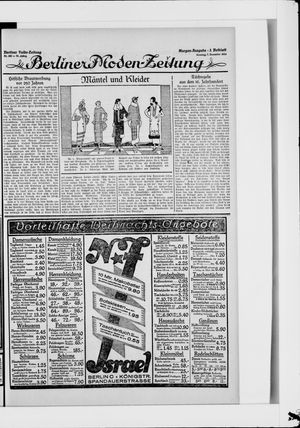 Berliner Volkszeitung vom 07.12.1924