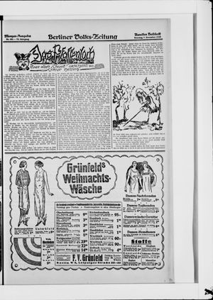 Berliner Volkszeitung vom 07.12.1924