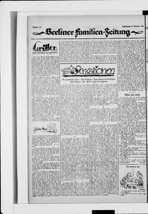 Berliner Volkszeitung vom 11.12.1924