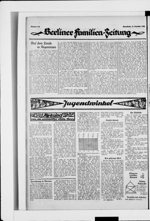 Berliner Volkszeitung vom 13.12.1924