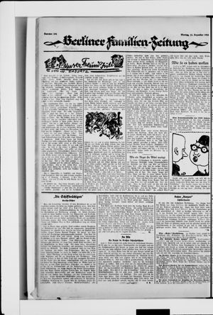 Berliner Volkszeitung vom 15.12.1924