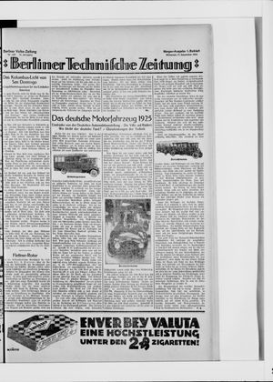 Berliner Volkszeitung on Dec 17, 1924