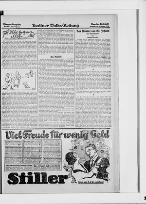 Berliner Volkszeitung vom 21.12.1924