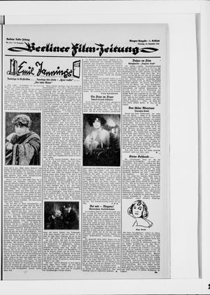 Berliner Volkszeitung vom 30.12.1924