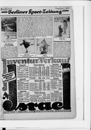 Berliner Volkszeitung vom 01.01.1925