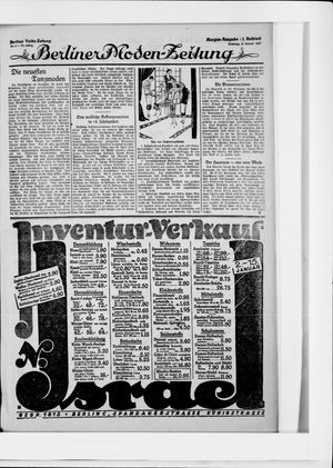 Berliner Volkszeitung vom 04.01.1925