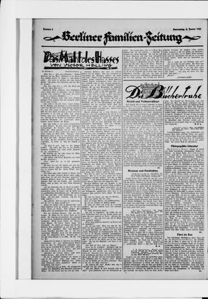 Berliner Volkszeitung vom 08.01.1925