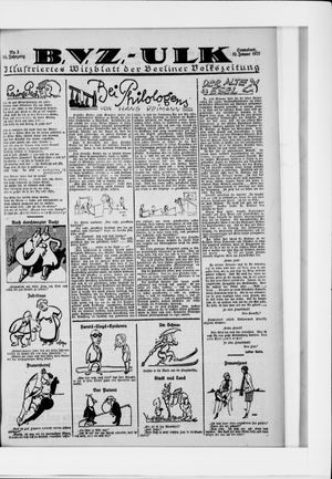Berliner Volkszeitung on Jan 10, 1925