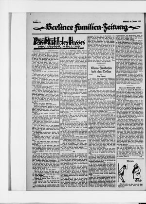 Berliner Volkszeitung vom 21.01.1925