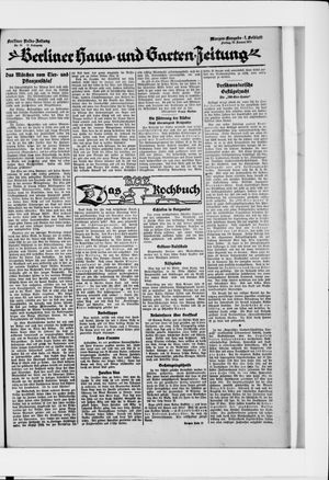 Berliner Volkszeitung vom 23.01.1925