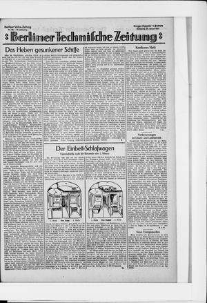 Berliner Volkszeitung vom 28.01.1925