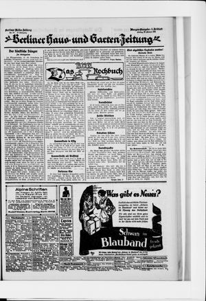 Berliner Volkszeitung vom 30.01.1925