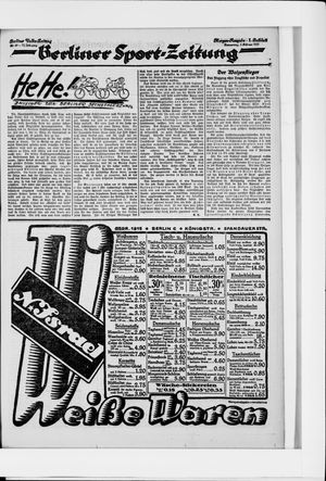Berliner Volkszeitung vom 05.02.1925