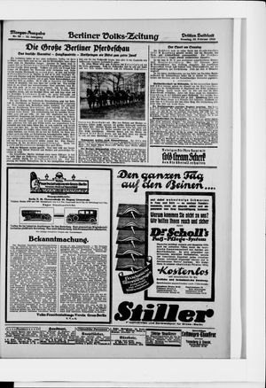 Berliner Volkszeitung on Feb 22, 1925
