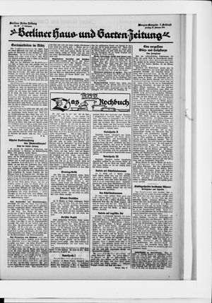 Berliner Volkszeitung vom 27.02.1925