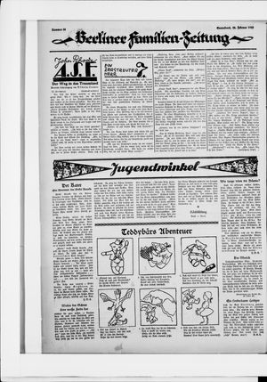 Berliner Volkszeitung vom 28.02.1925