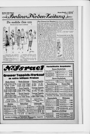 Berliner Volkszeitung on Mar 8, 1925