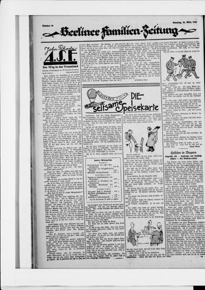 Berliner Volkszeitung vom 10.03.1925