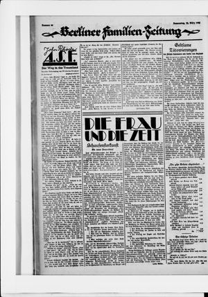 Berliner Volkszeitung vom 12.03.1925