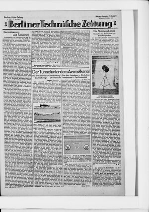 Berliner Volkszeitung vom 18.03.1925