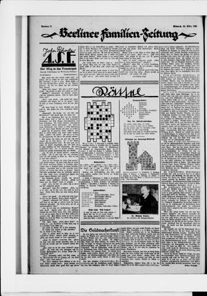 Berliner Volkszeitung on Mar 25, 1925