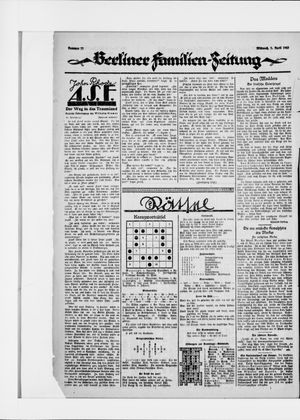 Berliner Volkszeitung vom 01.04.1925