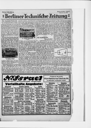 Berliner Volkszeitung on Apr 1, 1925