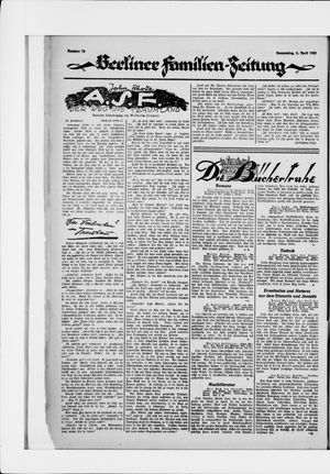 Berliner Volkszeitung on Apr 2, 1925