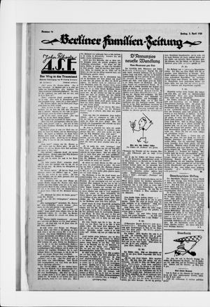 Berliner Volkszeitung on Apr 3, 1925